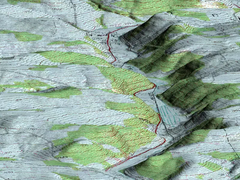 What is a topographic map